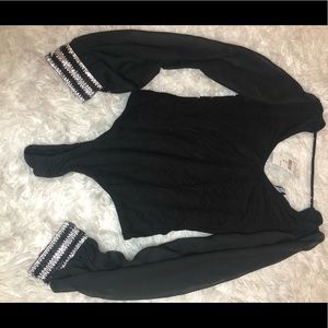 Black Fashion Nova Body Suit